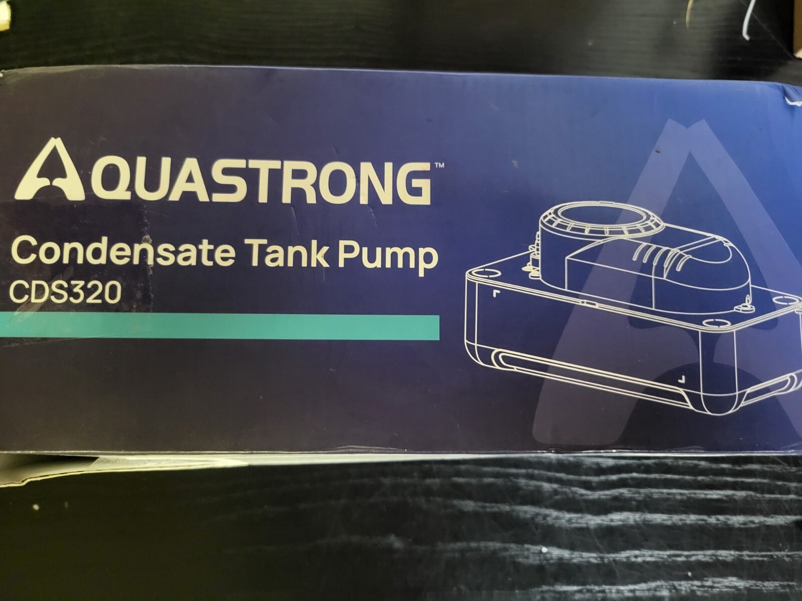 Aquastrong 1/38HP 85 GPH HAVC Condensate Pump 115V/230V Automatic Safety Switch