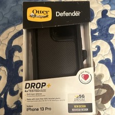 OtterBox Defender Rugged Case for iPhone 13 Pro Black with Holster