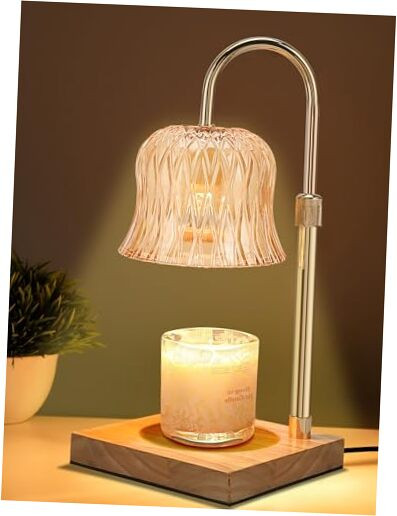 Candle Warmer Lamp with Timer and Adjustable Height - Perfect Valentines Gift for Her-image