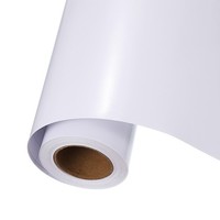 "WeißEs Permanentvinyl 10\"X14' Selbstklebende Vinylrolle FüR Diy, Heimdekoration"