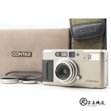 Top MINT w/HOOD in BOX Contax TVS Point Shoot 35mm Film Camera From JAPAN