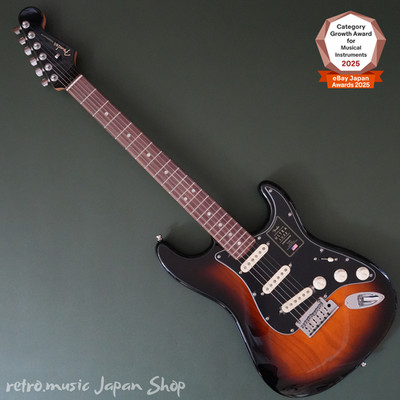 Fender American Ultra Luxe Stratocaster Rosewood 2-Color Sunburst ElectricGuitar