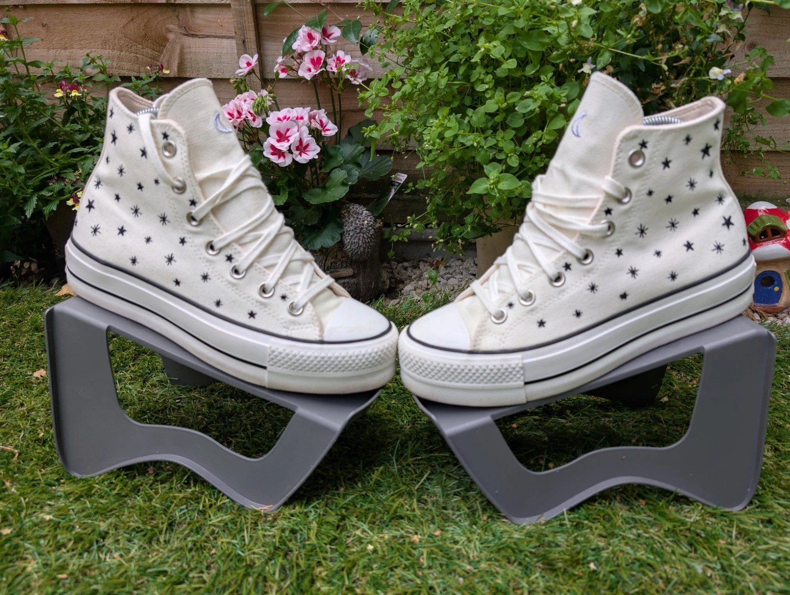 Scarpe donna CONVERSE CTAS HI Stars Crystal Energy taglia UK 5 *edizione limitata*