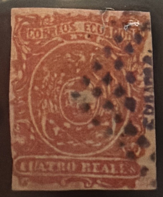 DP Stamps Ecuador 1865-1873  SC 6 Used
