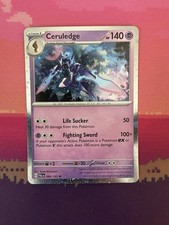 Pokemon Card Ceruledge Palda Evolved Cosmo Holo Rare 098/193 Near Mint
