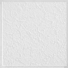 Grenoble 1 Ft. X 1 Ft. Clip up or Glue up Fiberboard Ceiling Tile in White (40 S