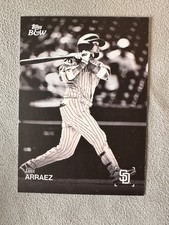 Luis Arraez 2025 Topps Black & White #114 San Diego Padres
