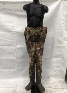 Cabela's Boot Foot Chest Waders Advantage MAX-4 Camo Hunting Fishing Size 10S