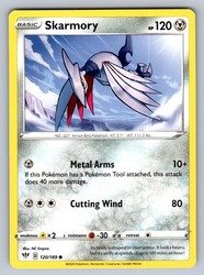 Skarmory 120/189 Darkness Ablaze Common