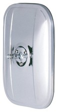 Ksource Universal Replacement Mirror Head - Driver 5 X 7 Silver