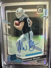 2023 Panini Donruss Optic Rated RPS Holo Prizm /75 Michael Mayer Rookie Auto RC