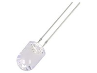 5X OSPPD28B31B Led GrüN 8Mm 8400-10000Mcd 30° Front: GewöLbt 2,9-3,4VDC Rund Opt