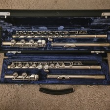 Two Buffet Crampon Interchangeable Flutes B  C Foot Open  Closed Holes