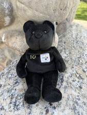 Kordell Stewart 10 Pittsburgh Steelers Salvino's Bammers NFL Plush Beanie Bear