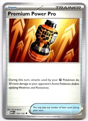 Premium Power Pro 124/132 Mega Evolution Uncommon Trainer Card