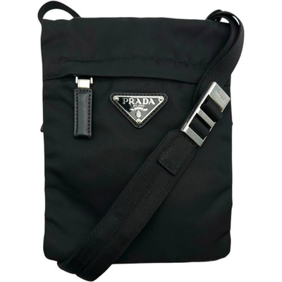 #ad PRADA Black Nylon SHW #1949 $1281.79