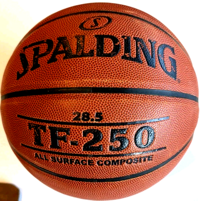 Ballon De Basket Spalding React TF250 – Taille 28.5 (taille 6) – Intérieur/Extérieur