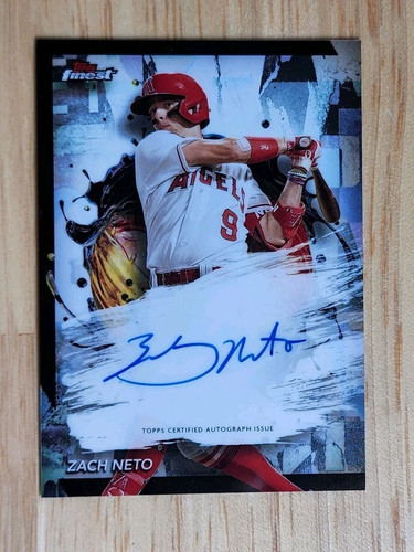 2024 Topps Finest Zach Neto Autograph