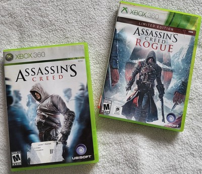 Microsoft Xbox 360 ASSASSINS CREED/ASSASSINS CREED ROGUE Lot Of 2 Games