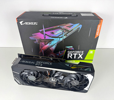 AORUS NVIDIA GeForce RTX 3080 Ti 12GB GDDR6X PCIe HDMI/DP RGB OVP 3 Lüfter
