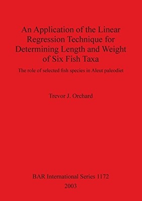 AN APPLICATION OF THE LINEAR REGRESSION TECHNIQUE FOR By Trevor J. Orchard