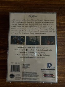 Hexen (Sega Saturn, 1997) Brand New Factory Sealed.