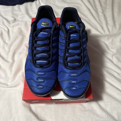 Nike Air Max Plus Hyper Royal Volt Sz 8.5