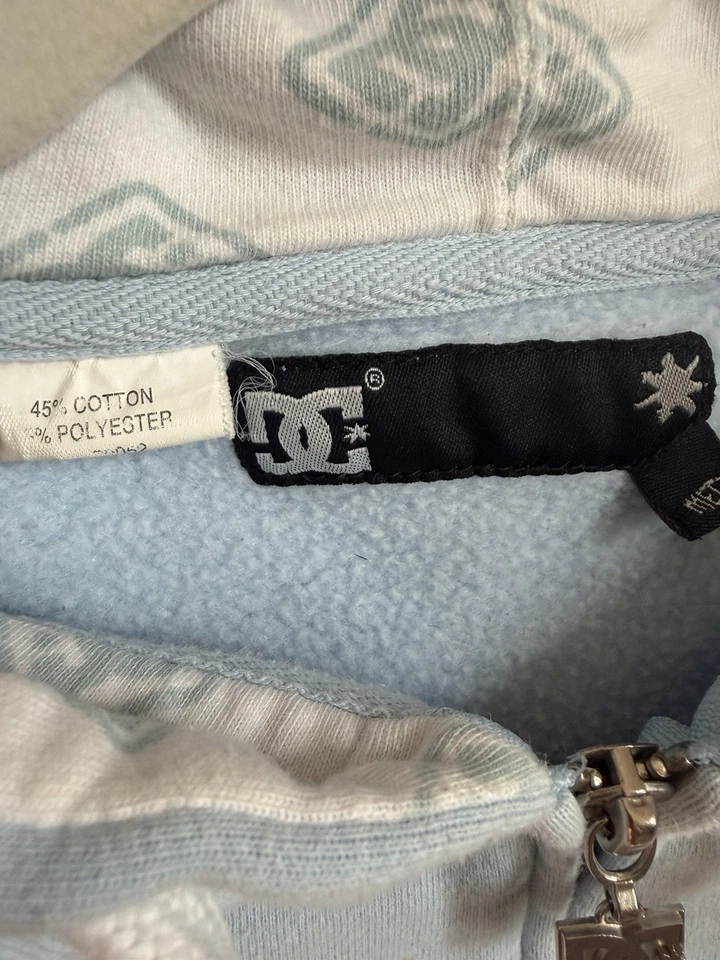 DC SHOE Vintage Women’s Hoodie / Full Zip Up / Medium - Image 4 of 4