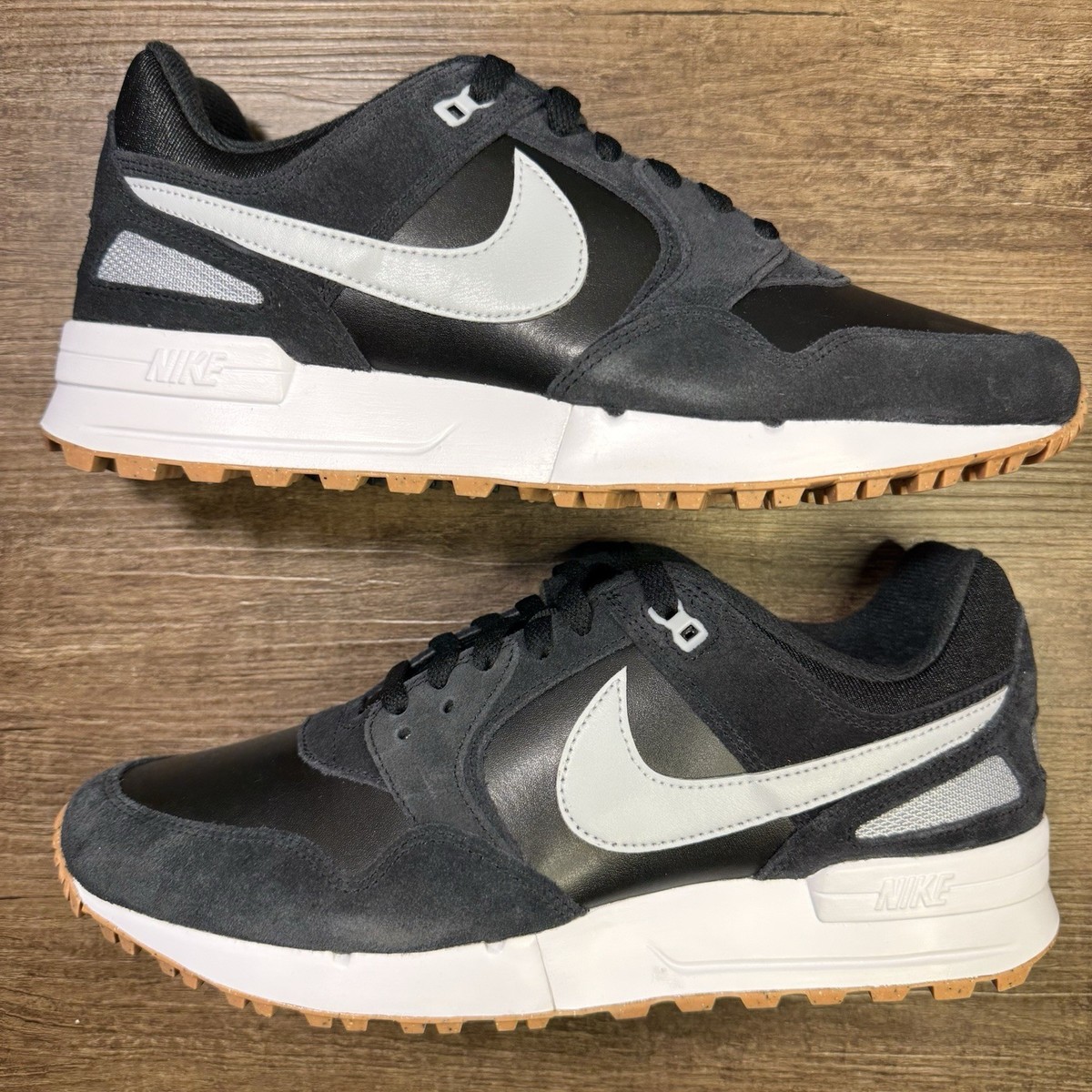 Size 9 - Nike Air Pegasus 89 Golf Black White Gum for sale online