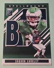 2025 Panini Donruss Elite SAQUON BARKLEY Green Spellbound #1 Philadelphia Eagles