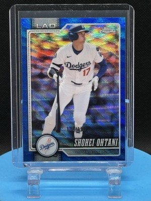 2026 Topps Chrome Shohei Ohtani Blue Wave Refractor 118/150 Color Match