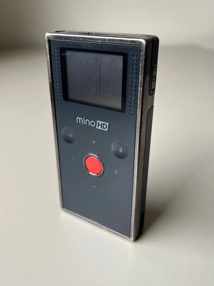 Flip Video MinoHD Camcorder Video Recorder Camera F460B PSV-465 WORKS READ - Image 2 of 4