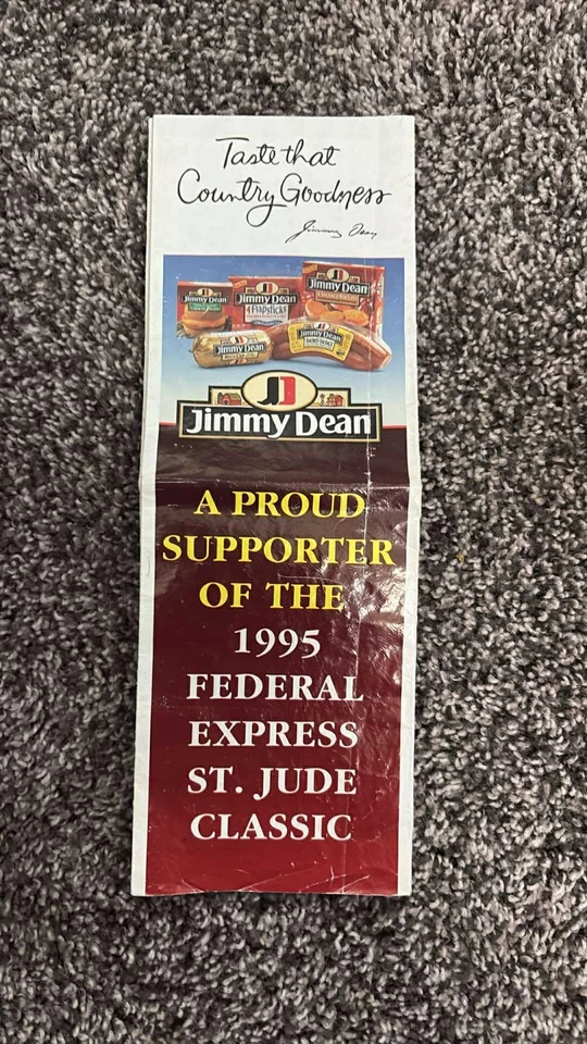 Gorra de golf Payne Stewart RARA firma de St. Jude Fed Ex + ¡20 estrellas más! Foto 3 de 4