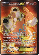Damaged Camerupt-EX - 146/160 - Full Art Ultra Rare Pokemon Primal Clash on eBay