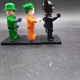 Lego Batman Minifigure Lot: SH0061 Joker, SH0088 Riddler, SH0048 Batman