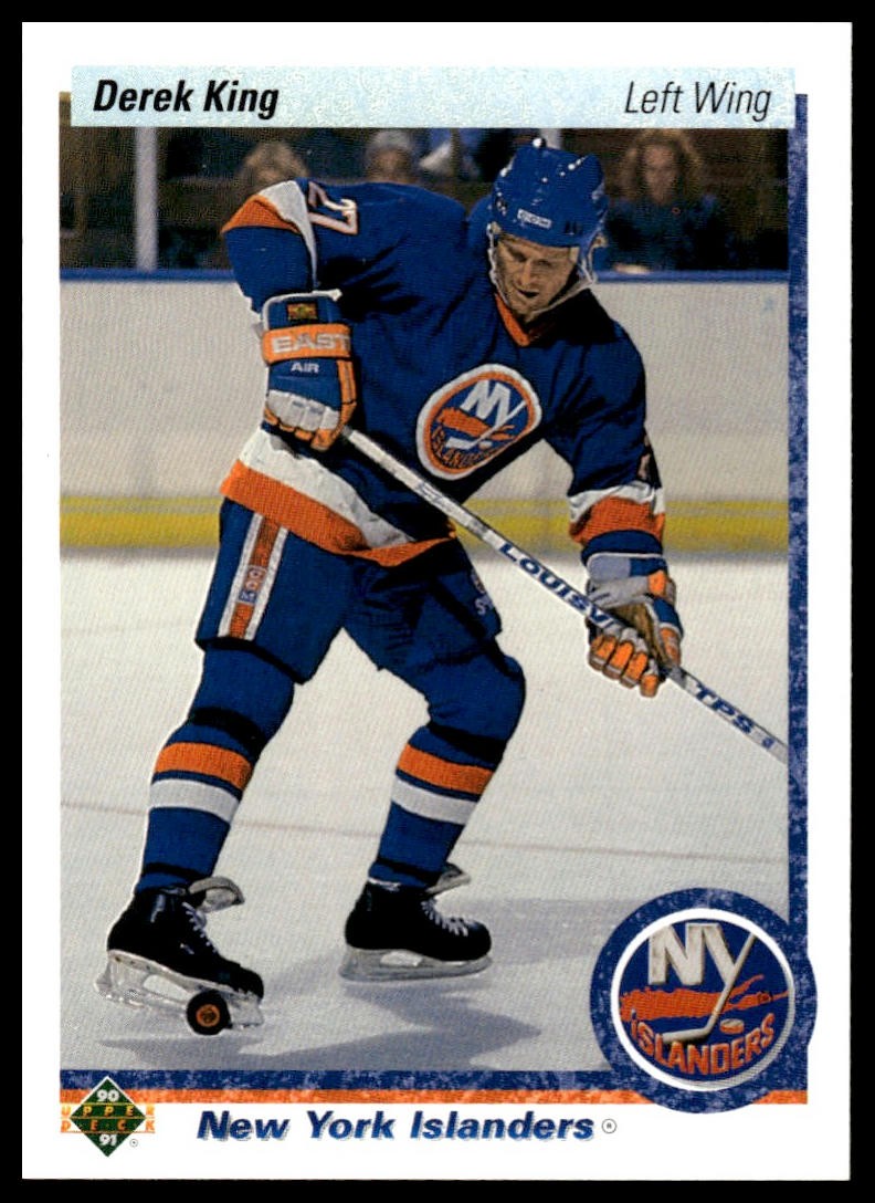 1990-91 Upper Deck #407 Derek King