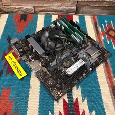 ASUS H370M-PLUS mATX Motherboard Combo Core i5-8500 12GB RAM 256GB SSD Win11