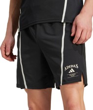 Image of adidas Designed For Training Legacy Mens Training Shorts Black Gym Zip Pocket
