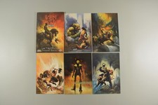 Vintage 5 Ken Kelly Colossal Cards Cards (No. 36-40) / 6 3/4" x 10" | 1995