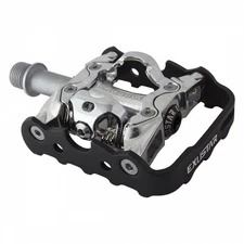 Exustar PM86 Clipless MTB Pedals with Aluminum Body, Chromoly Spindle & SPD