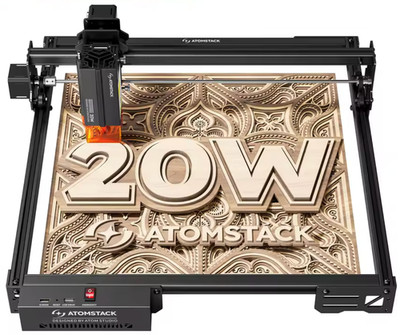 Atomstack A20 Pro V2 Lasercutter Lasergravurmaschine Schneidemaschine