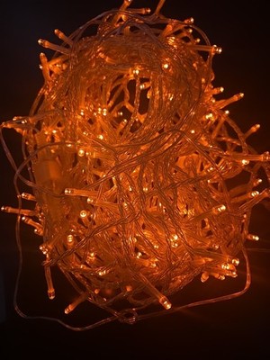 Lot Of 3 String Lights, Christmas and Fall Or Halloween