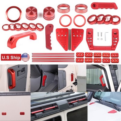Interior Exterior Red Kits Cover Trim Accessories Set For Ineos Grenadier 20+ US