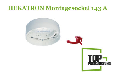 HEKATRON Montagesockel 143 A zu ORS 142 10 STÜCK Art. 5000350 SONDERPREIS