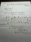1864 CIVIL WAR DOCUMENT - 29th MA Infantry, Brig General & Medal Honor Recipient
