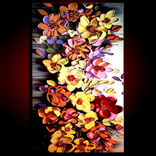 Original Abstract Oil Painting Modern Art Canvas Home Deco 48