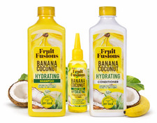 Banana Coconut Shampoo Conditioner Hair Oil Hydrating Dry Hair Set