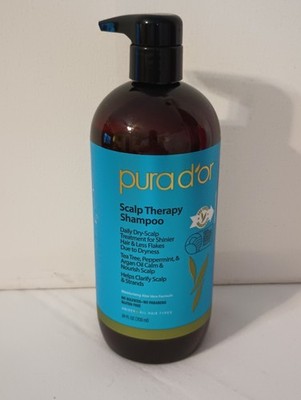 Purador Scalp Therapy Shampoo Unisex  24 Oz Helps Clarify Scalp & Strands 