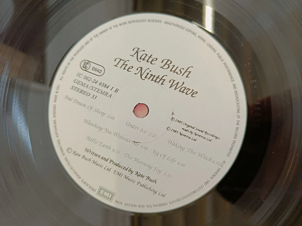 Kate Bush – Hounds Of Love Vinyl LP Schallplatte 1985 EMI 1C0622403841 - Bild 3 von 4