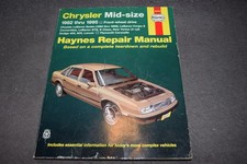 Reparaturanleitung Reparaturhandbuch Chrysler/Dodge/Plymouth Mid-size sehr gut